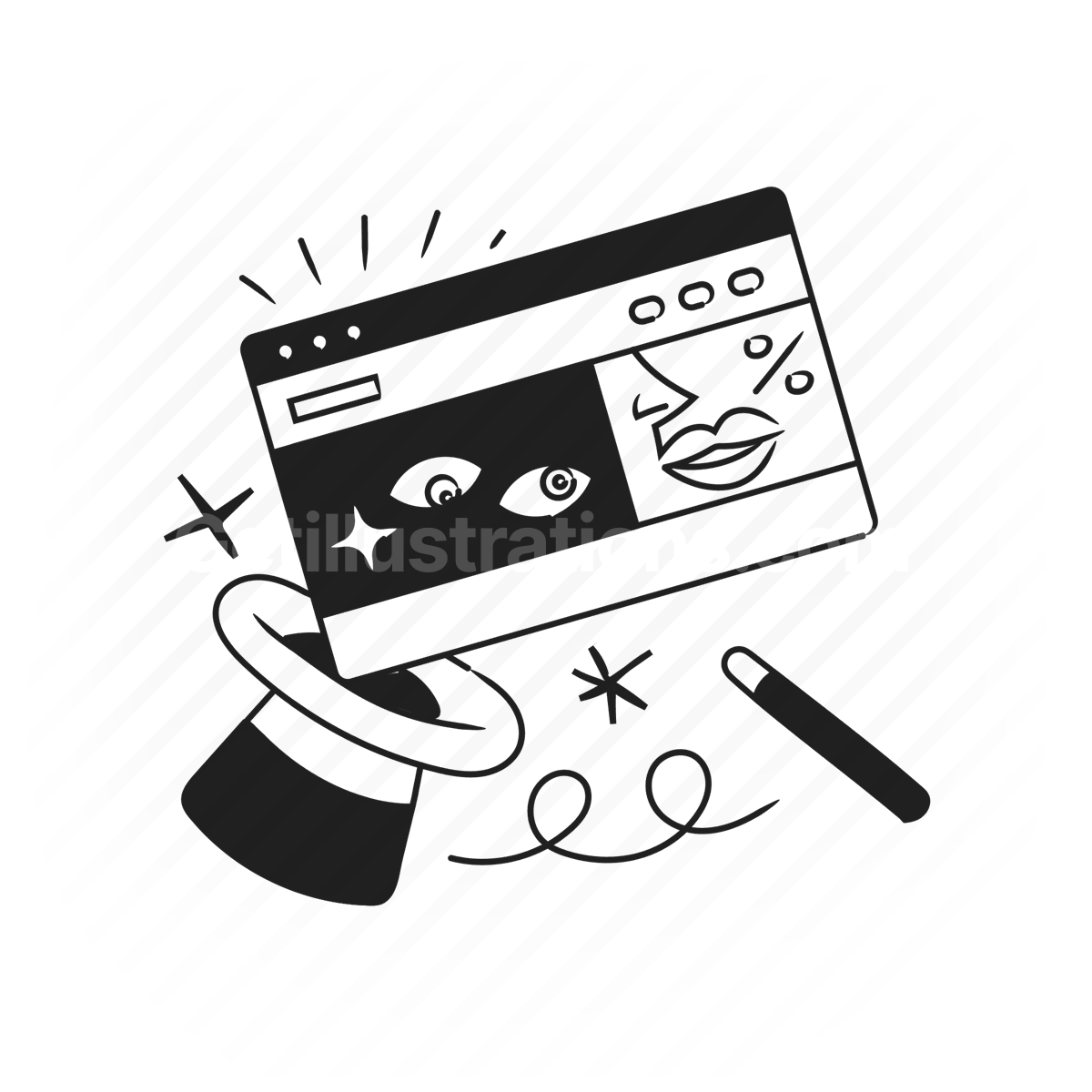 Tech and Innovation illustration preview image